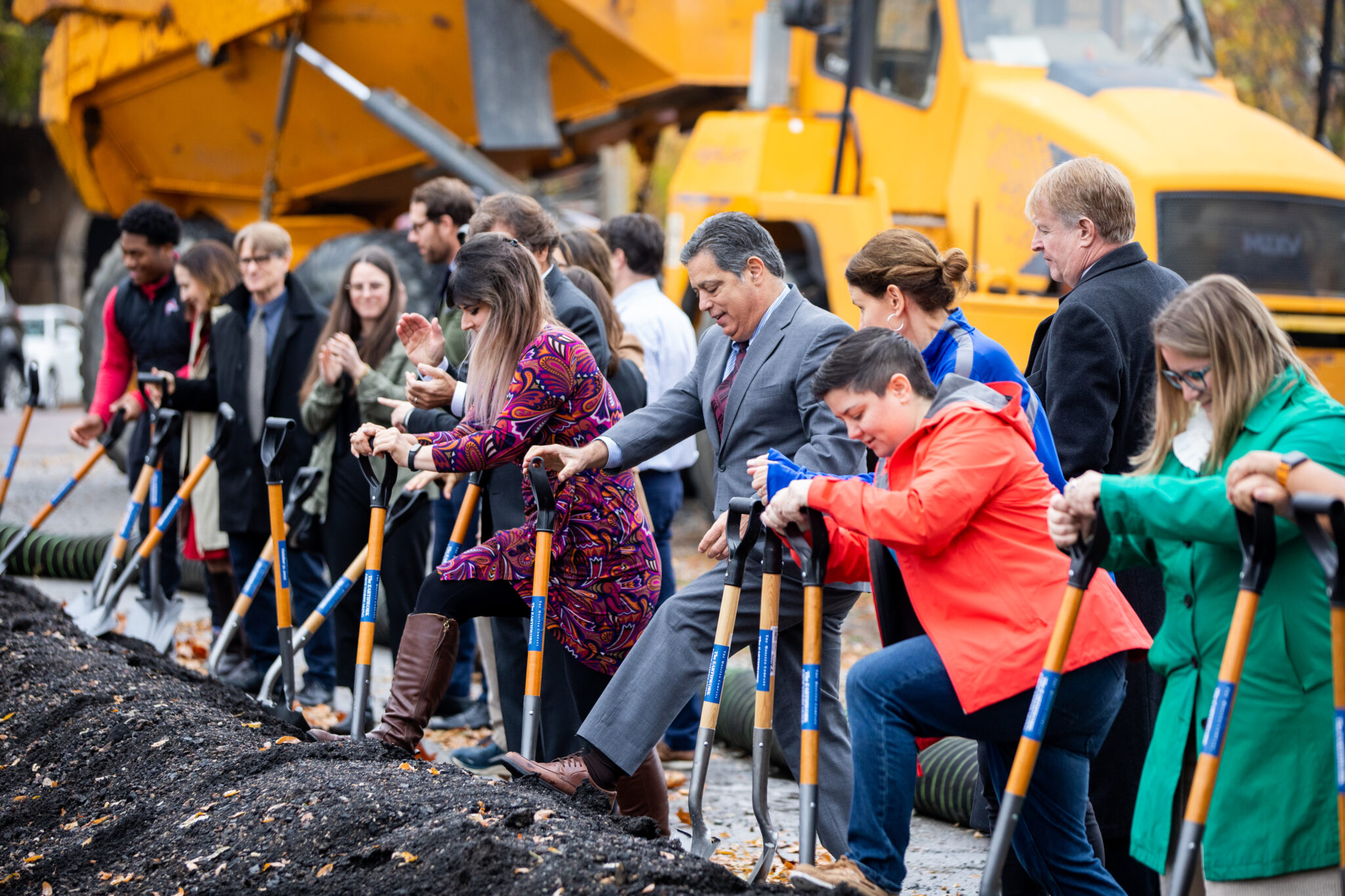 Groundbreaking ceremony, October 2022